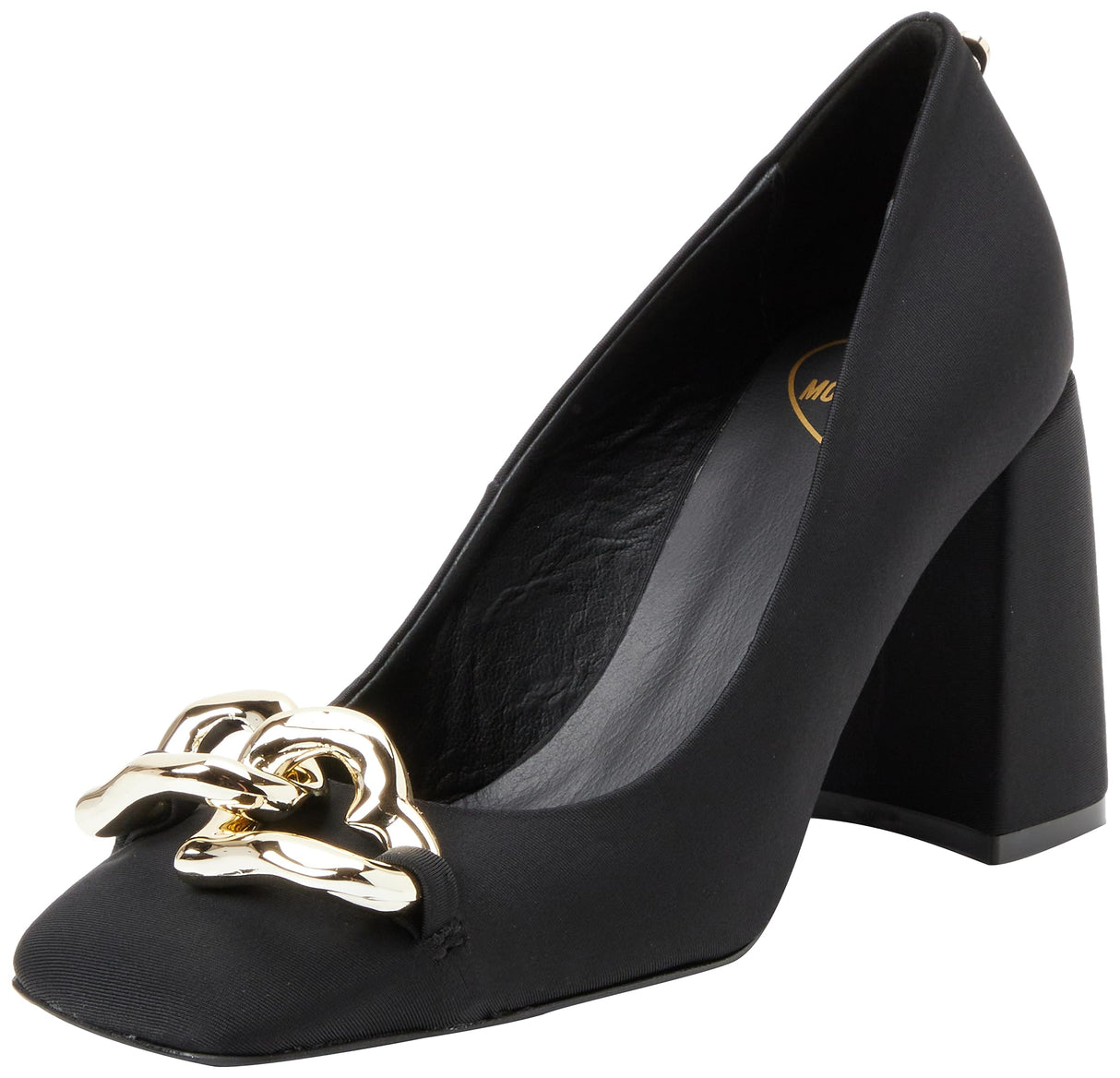 Love Moschino Ja10209g1him0000, Zapatos Tacón Mujer, Nero, 39 EU