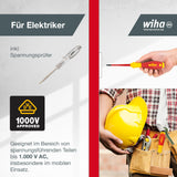 Wiha Juego de herramientas para electricistas en surtido, de 13 unid., incl. funda para herramientas (36389)