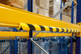 Durable Perfil protector de esquina C25R magnético, 1 m, paquete de 5 unidades, color amarillo/negro, 1110130