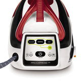 Tefal Pro Express Care GV9061 Dampfbügelstation (variable vapor 0-120 g/min, Dampfstoß: 480 g/min, desconexión automática de 7 bar) blanco/rojo