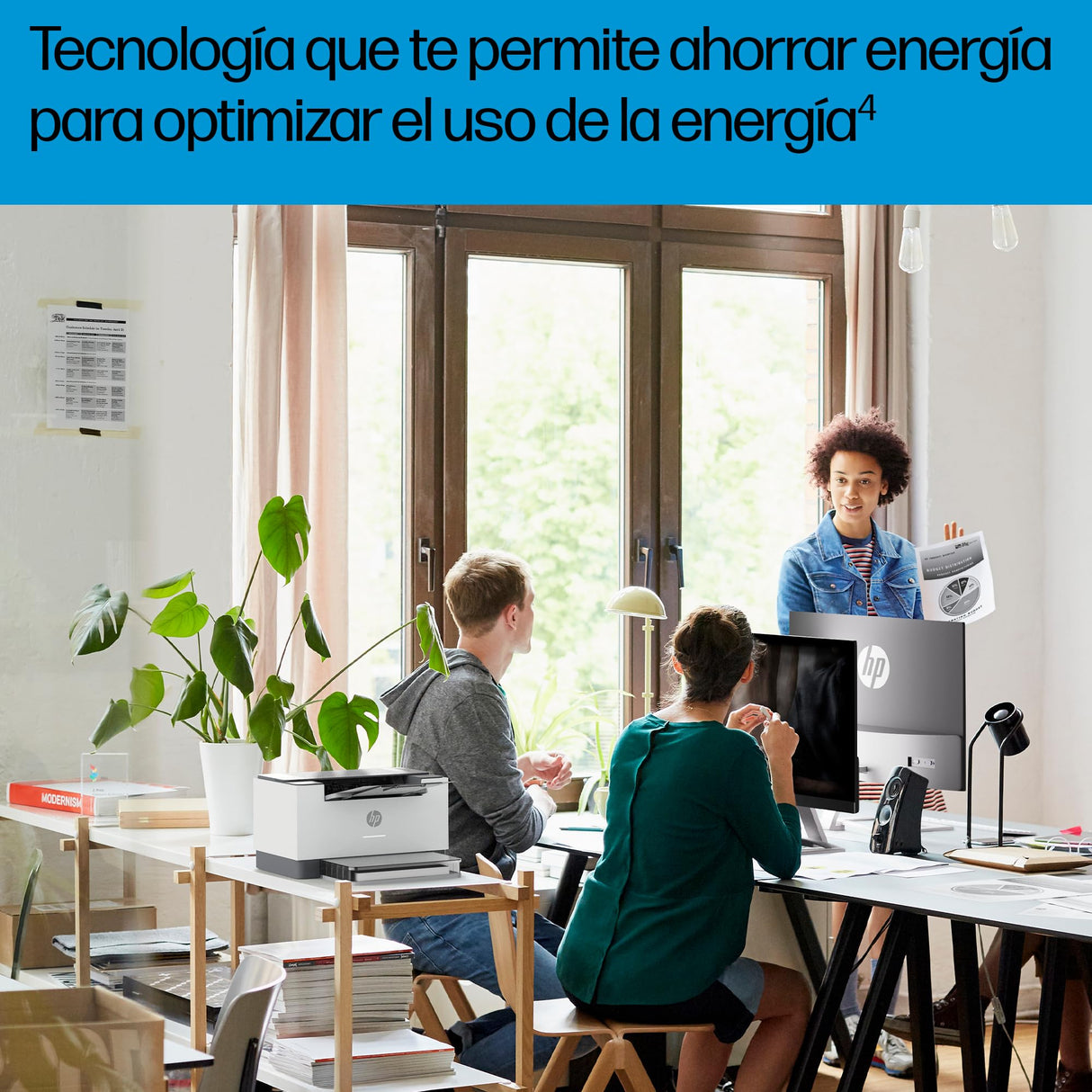 HP LaserJet t M207dw 8J9K9F, Impresora Láser A4 Monocromo - Impresión a Doble Cara Automática (28ppm, Wi-Fi, Ethernet, USB 2.0, Procesador 500MHz, Memoria 64MB) Blanca y Gris