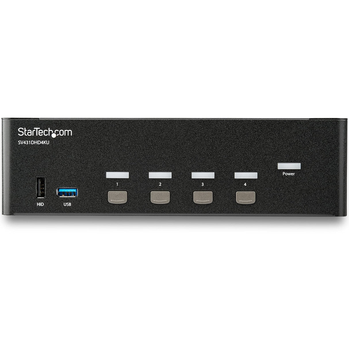 StarTech.com Switch Conmutador KVM de 4 Puertos HDMI - 4K de 30Hz - de Pantalla Doble
