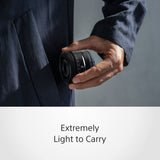 Sony SEL50F25G - Objetivo Full-Frame FE 50mm F2.5 G (Objetivo para Retratos, Gran Angular, Prime, Serie G), Negro