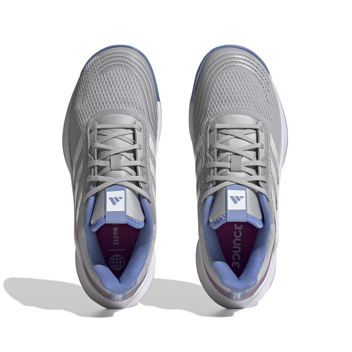 adidas Novaflight Volleyball Shoes, Zapatos Mujer, Grey Two/Cloud White/Silver Dawn, 42 EU