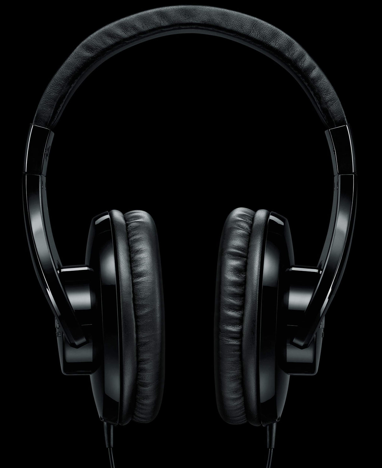 Shure SRH240A-BK-EFS Auriculares de diseño cerrado, para estudio y aplicaciones profesionales, cable desmontable, almohadillas de terciopelo, plegables - Negro