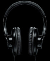 Shure SRH240A-BK-EFS Auriculares de diseño cerrado, para estudio y aplicaciones profesionales, cable desmontable, almohadillas de terciopelo, plegables - Negro