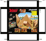 PLAYMOBIL Astérix: La Pirámide del Faraón, Obélix, Astérix, Panorámix, Numerobis, Tornavis, Ideafix, Juguetes para niños a Partir de 5 años [Exclusivo para Amazon]