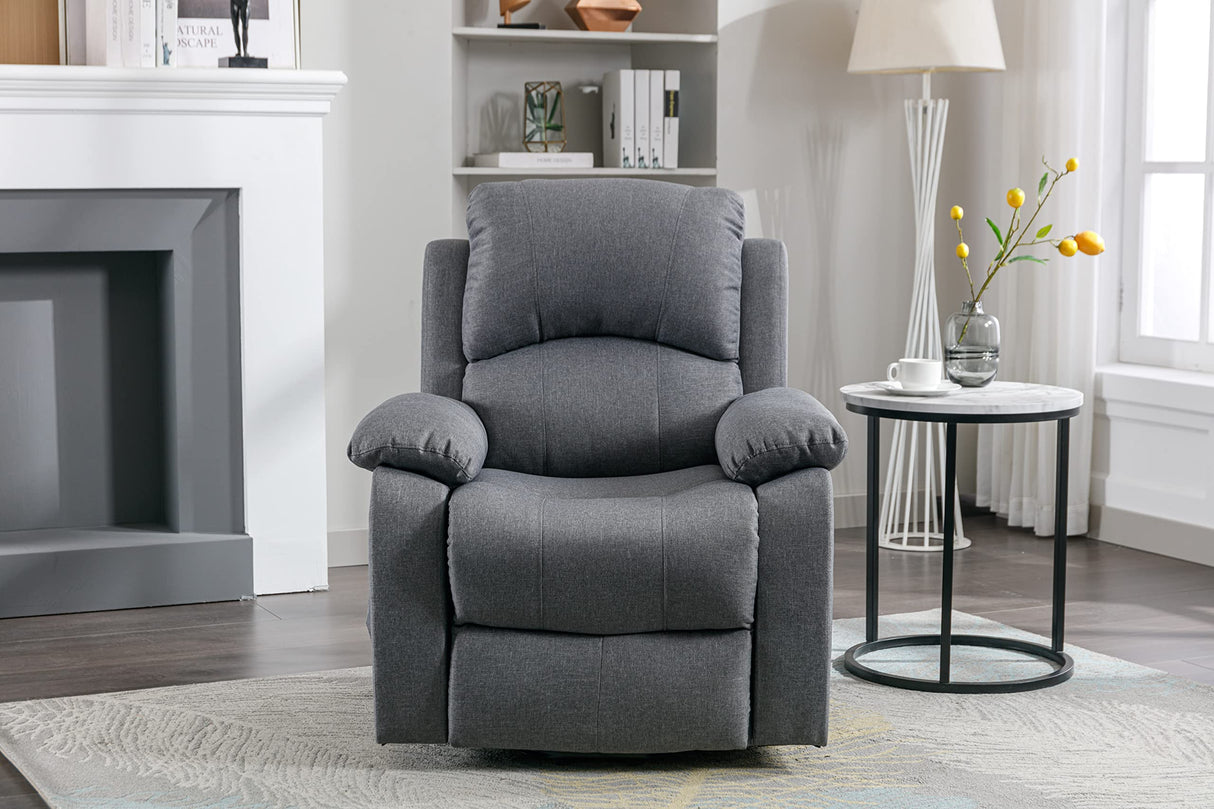 Astan Hogar Sillón Relax con Función Auto-Ayuda (Levanta Personas), Reclinación Eléctrica, Masaje Y Termoterapia, Modelo Ramón AH-AR30920GR