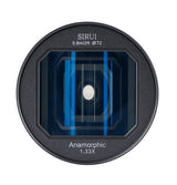 SIRUI 24 mm F2,8 1,33X S35 Objetivo Cine anamórfico (Montura L) para S5/S1/Sigma fp