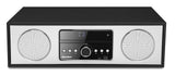 Karcher Dab 4500CD - Radio Digital estéreo (Sistema Compacto con Reproductor de CD, Bluetooth, Radio FM/Dab+, Sistema de música, USB, Despertador, Altavoz de 30 W, Mando a Distancia, Elegante Carcasa