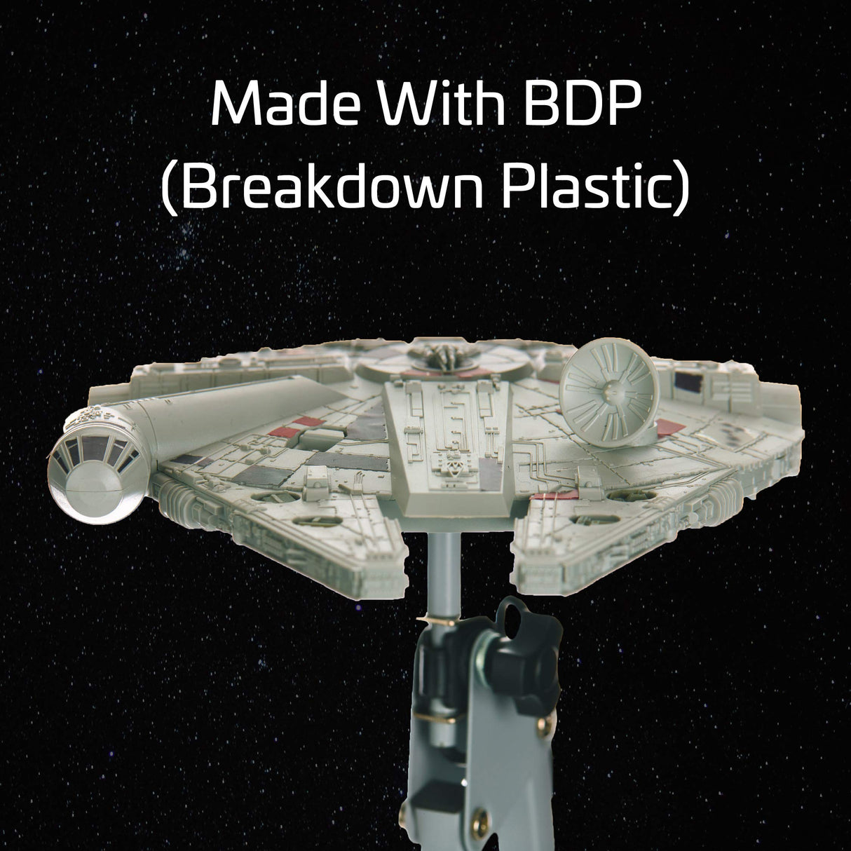 Lámpara de escritorio posable Millennium Falcon - Producto oficial Disney Star Wars, decoración de luz Star Wars, regalo para hombres