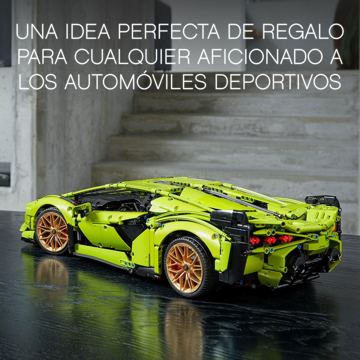 LEGO Technic Lamborghini Sián FKP 37, Maqueta de Coche para Construir, Modelo Coleccionista, Idea de Regalo para Hombres y Mujeres 42115