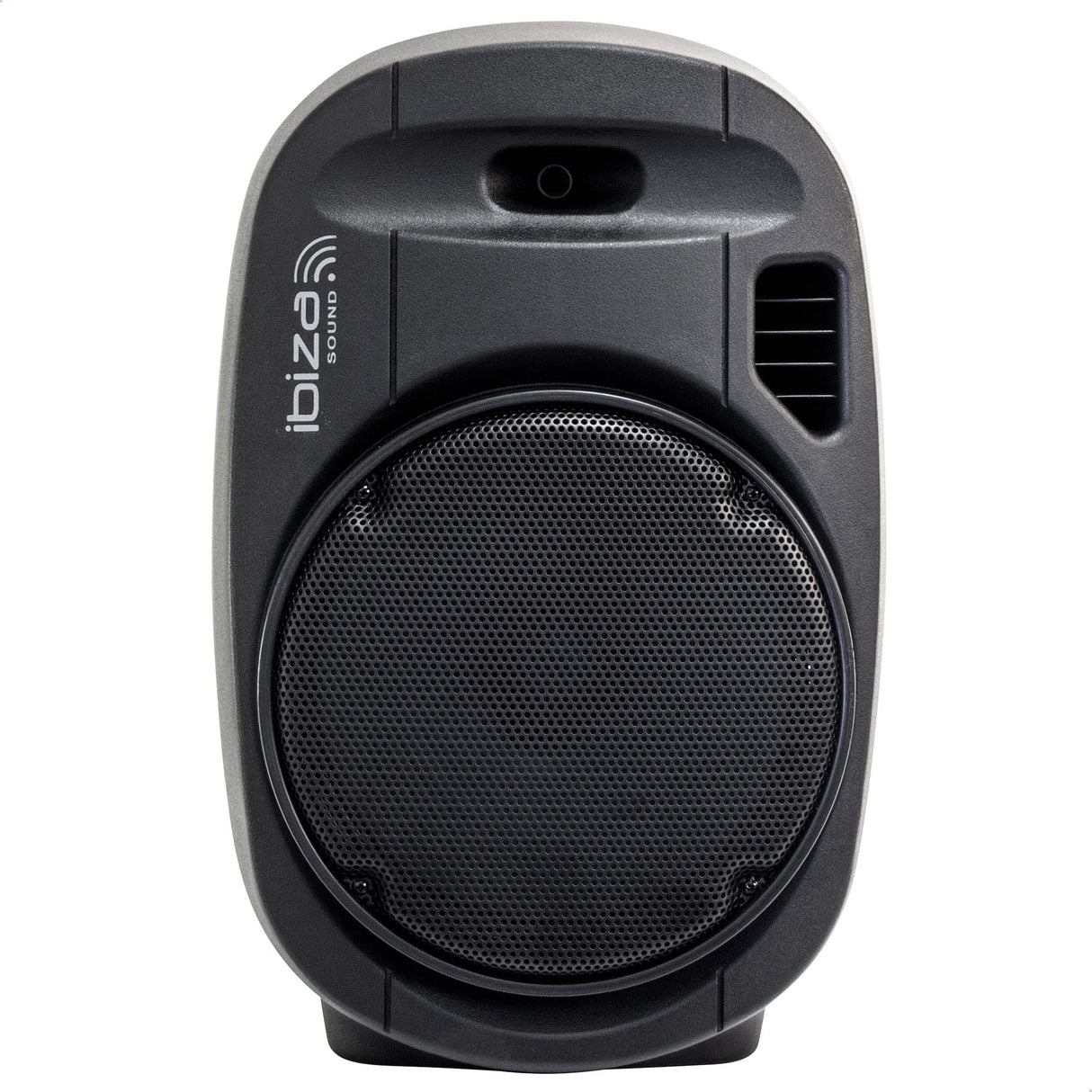 Ibiza - PORT12VHF-MKII - Altavoz portátil 12"/700W MAX con 2 micrófonos (VHF), mando a distancia y funda protectora - Bluetooth, USB, SD - Autonomía de 5 a 7h