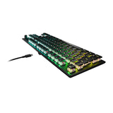 ROCCAT Vulcan TKL Pro Gaming Tastatur Kompakte optische RGB-Gaming-Tastatur mit Linear Red Switch und DE Layout