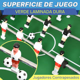 SereneLife futbolín plegable, Tamaño Completo, de 48" con 2 Mini balones, Marcador de puntuación, Patas sólidas y Resistentes, Mesa de fútbol para el hogar