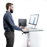 StarTech.com Bracket Soporte de Montaje en Pared para PC - Soporta CPU de hasta 18kg - Ajustes de 5cm a 20cm - Estante Mural para Caja de Ordenador de Sobremesa (2NS-CPU-WALL-MOUNT)