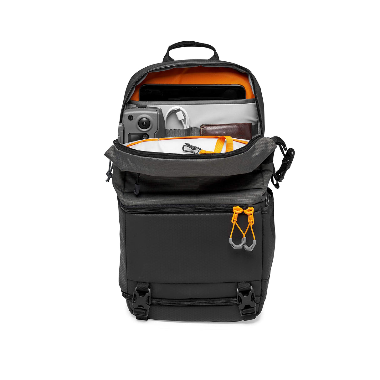 Lowepro Slingshot SL 250 AW III - Mochila Bandolera para Cámara Refelx DSLR Sin Espejo, con Acceso QuickDoor, Compartimento Para Tablet 10”, Para Sony A7, iPad, Surface Pro, 300D Ripstop, Gris