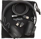 Logitech Zone Wireless son unos auriculares con micrófono Bluetooth para la oficina de planta abierta - Grafito