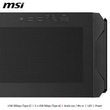 MSI MPG Velox 300R PZ Chassis para Ordenador