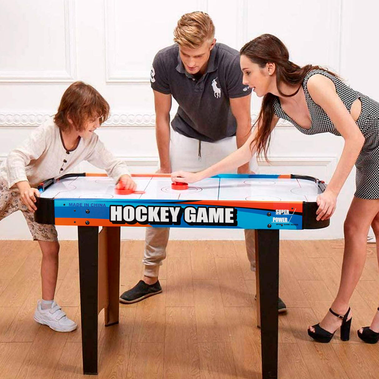 ColorBaby 85330 - Mesa Air Hockey, 122 x 61 x 75 cm