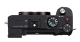 Sony Alpha 7 C - Cámara evil de fotograma completo (compacta y ligera, enfoque automático a tiempo real, 24.2 megapíxeles, sistema de estabilización de 5 ejes, batería de gran capacidad) negro
