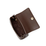 Carlheim, Gotland Genuine Leather collection, Grace Genuine Leather Handbag (Brown)