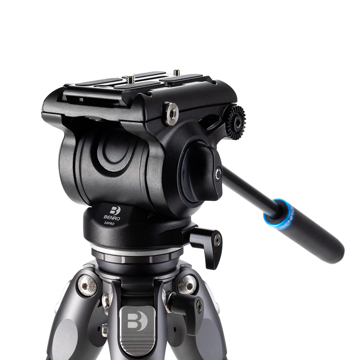 BENRO Trepied Vidéo Carbone Tortoise 34CLV+S4PRO - TTOR34CLVS4PRO