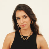 BOSS Jewelry Collar de Cadena para Mujer Colección LIVE STATEMENT en Oro Amarillo - 1580734