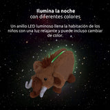 TechniSat Matti el MAMMUFANT - Altavoz Bluetooth con luz Nocturna para niños (Reproductor de Audio, Concha para MP3 y batería Potente)
