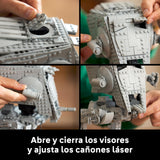 LEGO Star Wars 75417 Caminante AT-ST - Kit de Maquetas para Adultos - Figura Articulada de la Colección UCS con Minifigura y Placa Informativa - Regalo para Hombres y Mujeres Fans