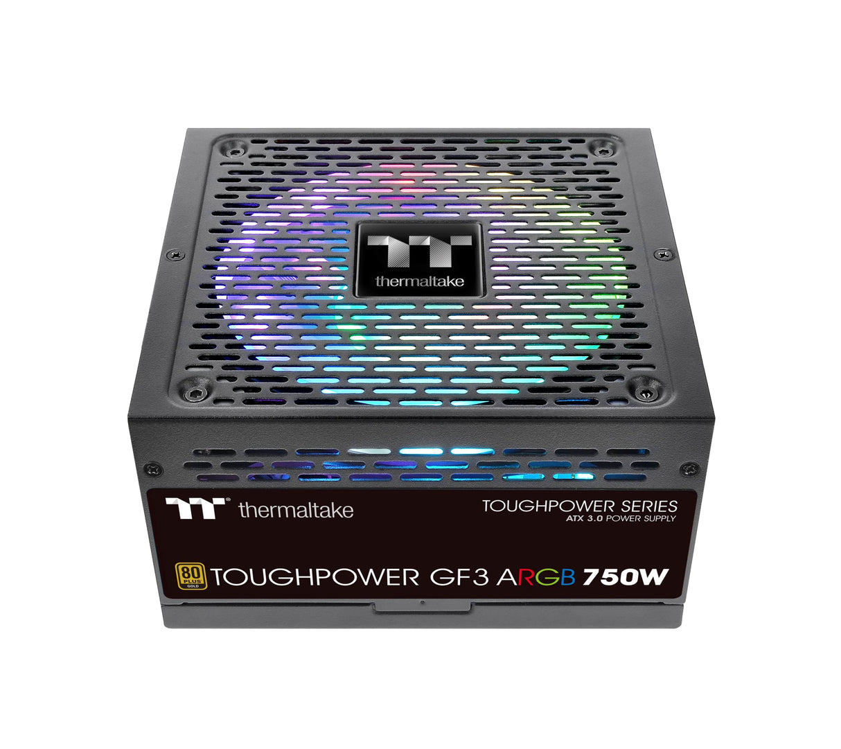Thermaltake Toughpower GF 3 ARGB 750W | PC ATX 3.0 Power Supply | PCIe Gen 5.0 | 80-Plus-Gold | Fully Modular | Quiet 140 Fan | EU Certified | Black