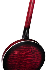 ORTEGA Falcon Series Banjo - Fade Red + Gigbag, OBJE400TFR