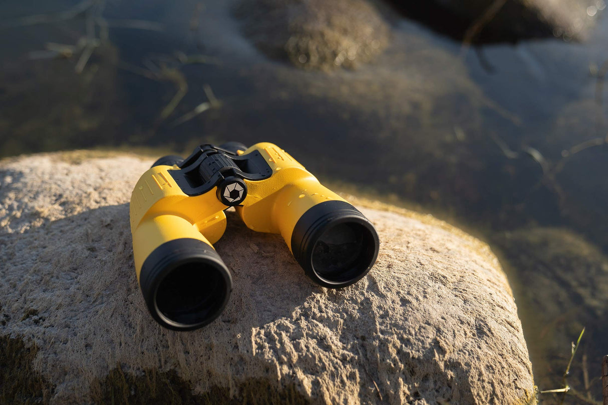 Barska Floatmaster 7x50 Waterproof Marine Binoculars Prismáticos flotantes WP 7 x 50, Unisex Adulto, Amarillo, 7x50mm