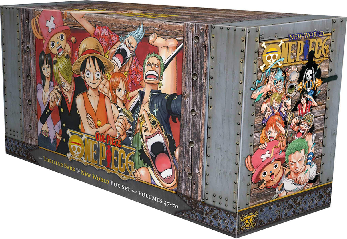 Juego de cajas de una pieza 3: volúmenes 47-70 con Premium (juegos de cajas de una pieza) [ versión en inglés]
