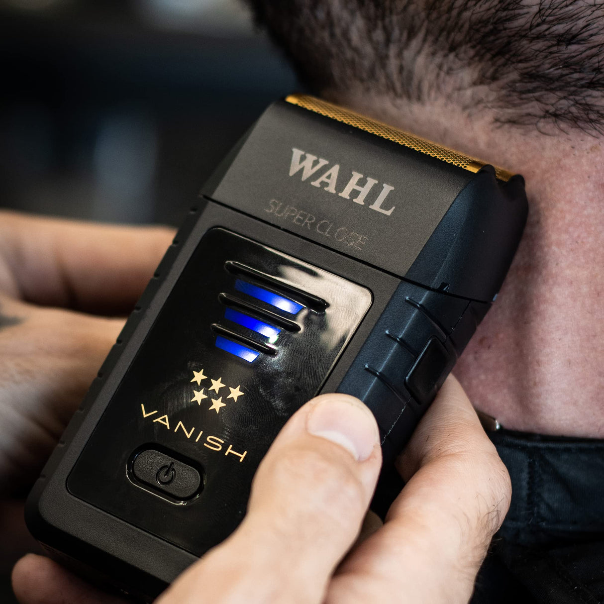 Wahl 5 Star Vanish - Afeitadora de peluquería, afeitadora de aluminio, afeitado cerrado, herramientas de acabado, mezcla, ligera, inalámbrica, suministros de peluquería