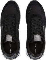 Tommy Hilfiger Runner Sneaker Hombre New Eva Mix Calzado Deportivo, Negro (Black), 42