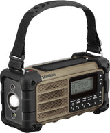 Sangean MMR-99 Radio de Emergencia, Am/FM - RBDS Bluetooth (Aux) Multi-Powered