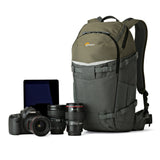 Lowepro Flipside 350 AW - Mochila para Cámara Fotográfica DSLR y varias Lentes, Bolsa para la Cámara, la Tablet, Accesorios de Fotografía, Trípode - Color Gris