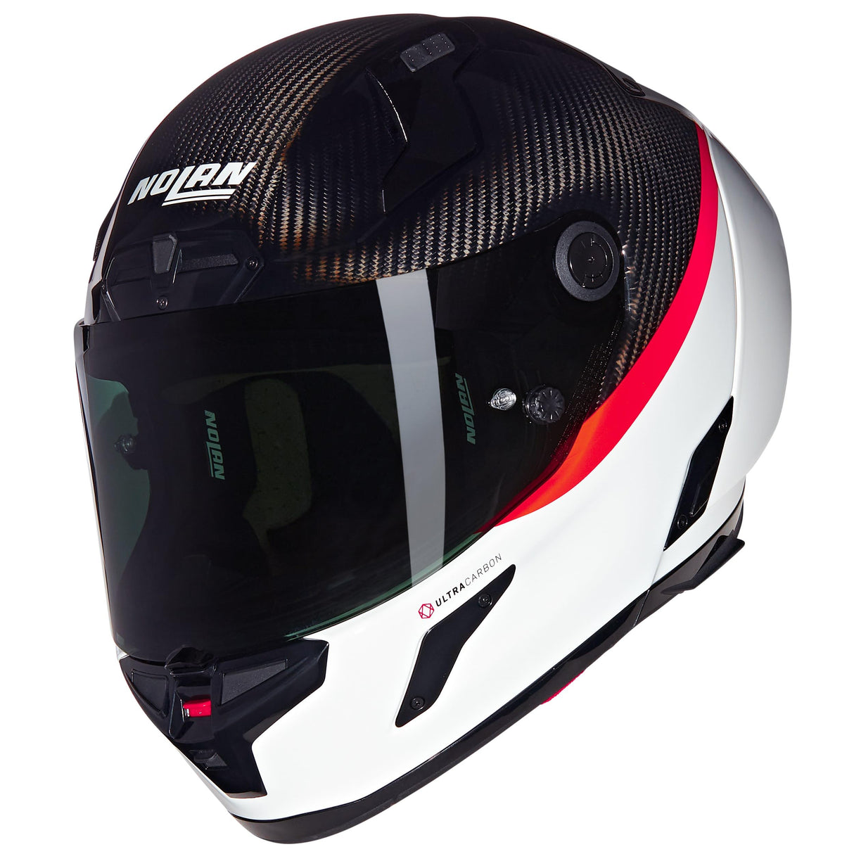 NOLAN Helmet X-804 RS D.O.C. 346 M, Carbono/Blanco