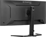 iiyama G-Master GCB3484WQSU-B1 86.4 cm 180Hz Curvo UWQHD, 0.4ms, FreeSync Premium, 3440x1440, 2 x HDMI, 1 x DisplayPort, 2 x USB 3.2, 2 x USB-C (7.5W), Soporte de Altura Ajustable