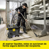Kärcher Aspirador en seco y húmedo NT 30/1 Ap Te L, Potencia: máx. 1380 W, depósito: 30 l, Manguera de aspiración: 2,5 m, Boquilla barredora de Suelos (300 mm), Boquilla para Ranuras, Toma del Equipo