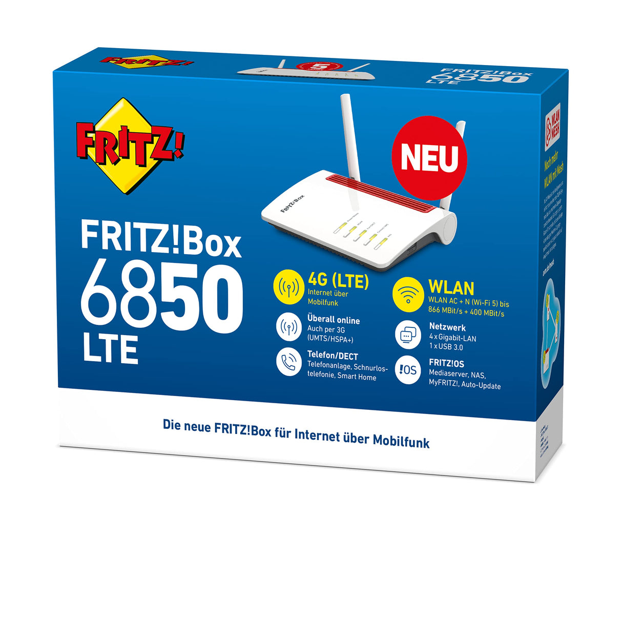 AVM Fritz! Box 6850 LTE - Router - WLAN