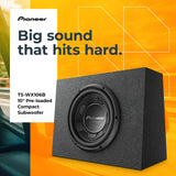 Sistema de subwoofer Compacto precargado de 25.4 cm