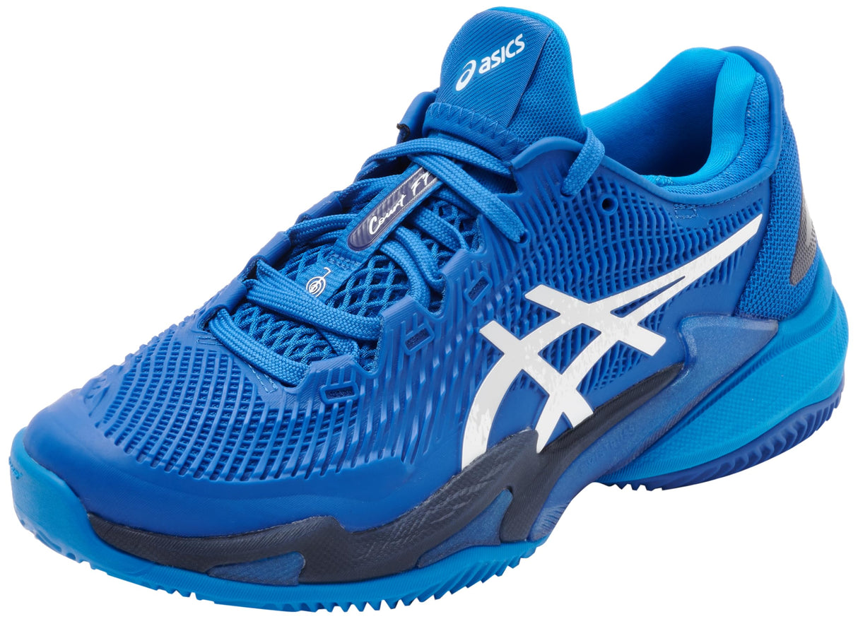 ASICS Court FF 3 Clay Novak, Sneaker Hombre, Azul ATÚN/Plata Pura, 40.5 EU
