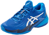 ASICS Court FF 3 Clay Novak, Sneaker Hombre, Azul ATÚN/Plata Pura, 40.5 EU
