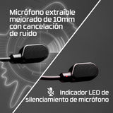 HyperX Cloud III - Auriculares Gaming con Cable, PC, PS5, Xbox, Drivers 53 mm, DTS, Marco Resistente, micrófono 10mm, USB-C, USB-A, Blanco-Rosa