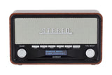 UNIVERSUM DR 350-21 Radio de Mesa Dab+, FM AUX, Bluetooth® con función Despertador marrón