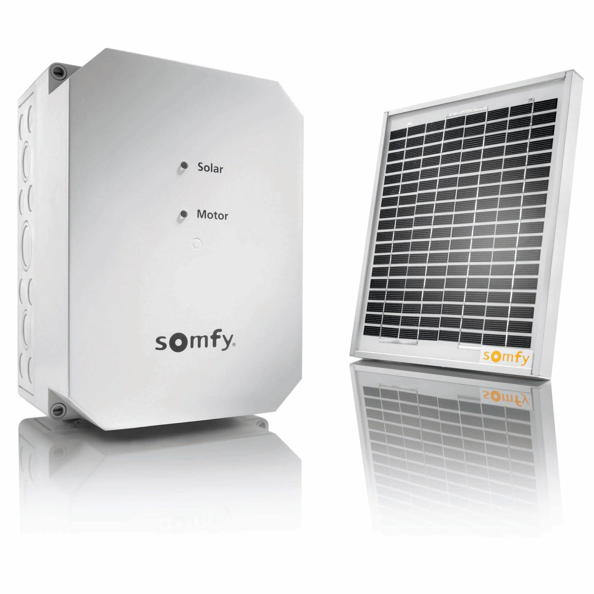 Somfy 2400961 Kit de Alimentación Solar, Gris