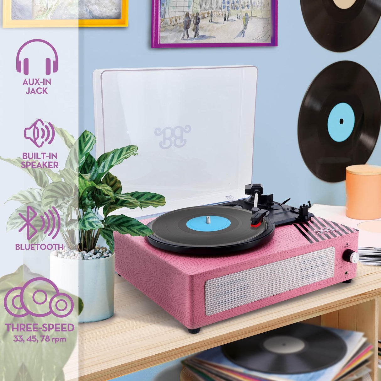 Lisciani- Barbie Vinyl Player (113637)