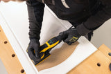 Mirka DEOS II 353 lijadora orbital 81x133mm 300 W lijadora de baja vibración para el lijado sin polvo de madera, tabiquería seca y metal con papel de lija velcro / MID3534044